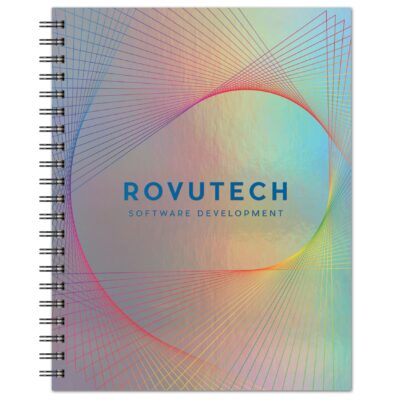 Holographic Rainbow™ Journal Large NoteBook (8.5"x11")-1