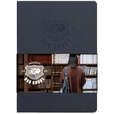 Soft Firenze™ Journal w/Full Color Graphic Wrap (5"x7")-1
