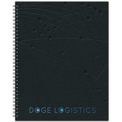 The Analyst™ Leather Front Monthly Planner w/Chip Back (8.5"x11")-1