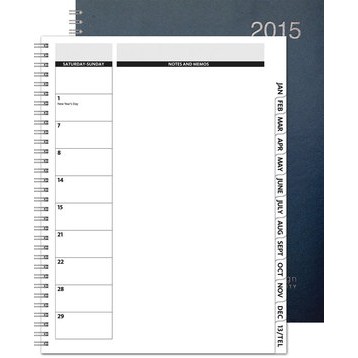 TheDirector™ Leatherette Monthly Planner (8.5"x11")-1