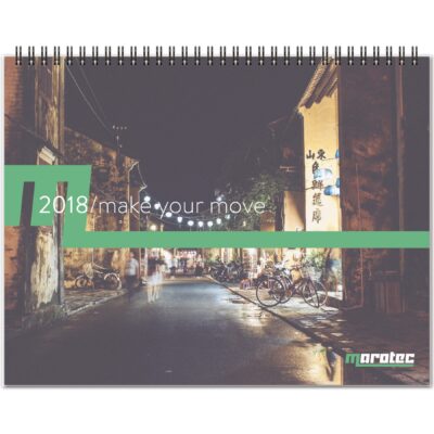 ThePresident™ ClearView™ Monthly Planner w/Chip Back (11"x8.5")-1
